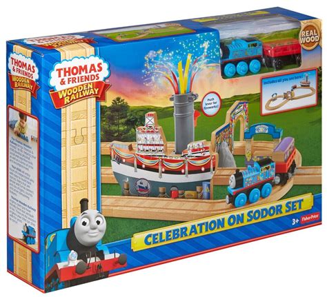 thomas wooden railway train set.